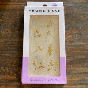Yellow/gold iPhone XS Max case
